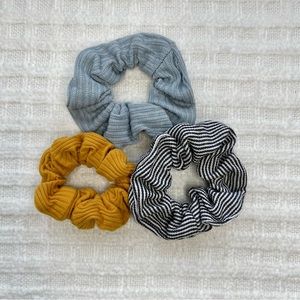 Set of 3 AE scrunchies